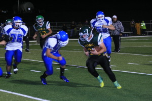 Looking for their first win of the young season, the Eureka High School football team played its most complete game of the year on Friday night when Smith Valley came to town.