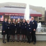 The Diamond Mountain FFA chapter is going strong. In October, the monthly meeting was held in Mrs. Zimmerman’s classroom with the highlight