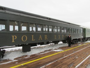 The Nevada Northern Railway began its trips to the North Pole last Saturday as the NNRy’s Polar Express trains began. The trains, which run
