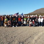 Midway Gold broke ground Tuesday for its new Pan Mine project 22 miles southeast of Eureka and 50 miles outside of Ely. The new mine will begin construction