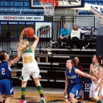 Eureka’s girls basketball team was looking for a repeat of their state basketball championship at the Lawlor Events Center in Reno last Saturday, but Bailee