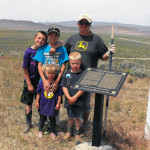 On a beautiful, hot Friday in late May, Angie Black of Crescent Valley and her four children, Maddie, Blair, Jorden and Hunter worked restoring the historic