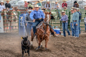 One of the three riders from the Eureka High School Rodeo Club will advance to the National High School Rodeo finals after a strong showing