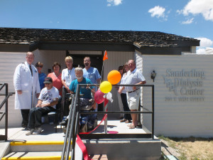 The Sanderling Dialysis Center held its grand opening on Monday, bringing the life-sustaining treatment much closer to local patients than before