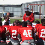 A little over 100 UKLV football players and coaches took over Broadbent Park on Aug. 10 for the college program’s yearly preseason practices.