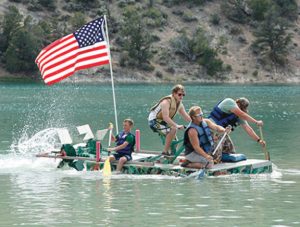 Courtesy photo - The Great Bathtub Races will be held at Cave Lake State Park on Saturday.
