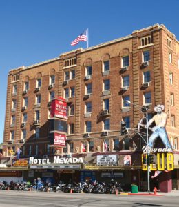 Courtesy photo - The historic Hotel Nevada and Gambling Hall is a biker friendly venue that will be the host hotel for Ely’s 1st Cool Mountain Thunder Bike Week, Sept. 2-11.