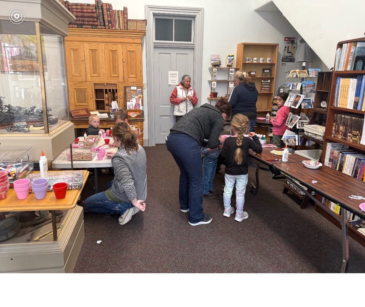 Sentinel Museum holds Valentine’s Day crafting event, set to host Easter egg...